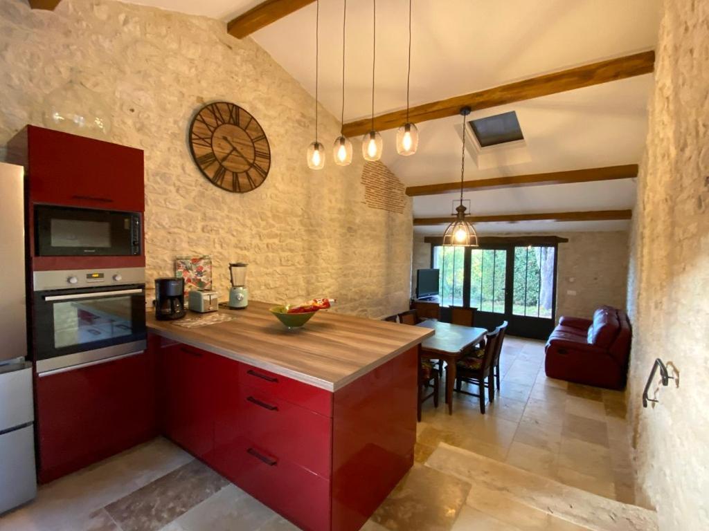 Maison De Village, Charme Et Confort Mauroux  Екстериор снимка