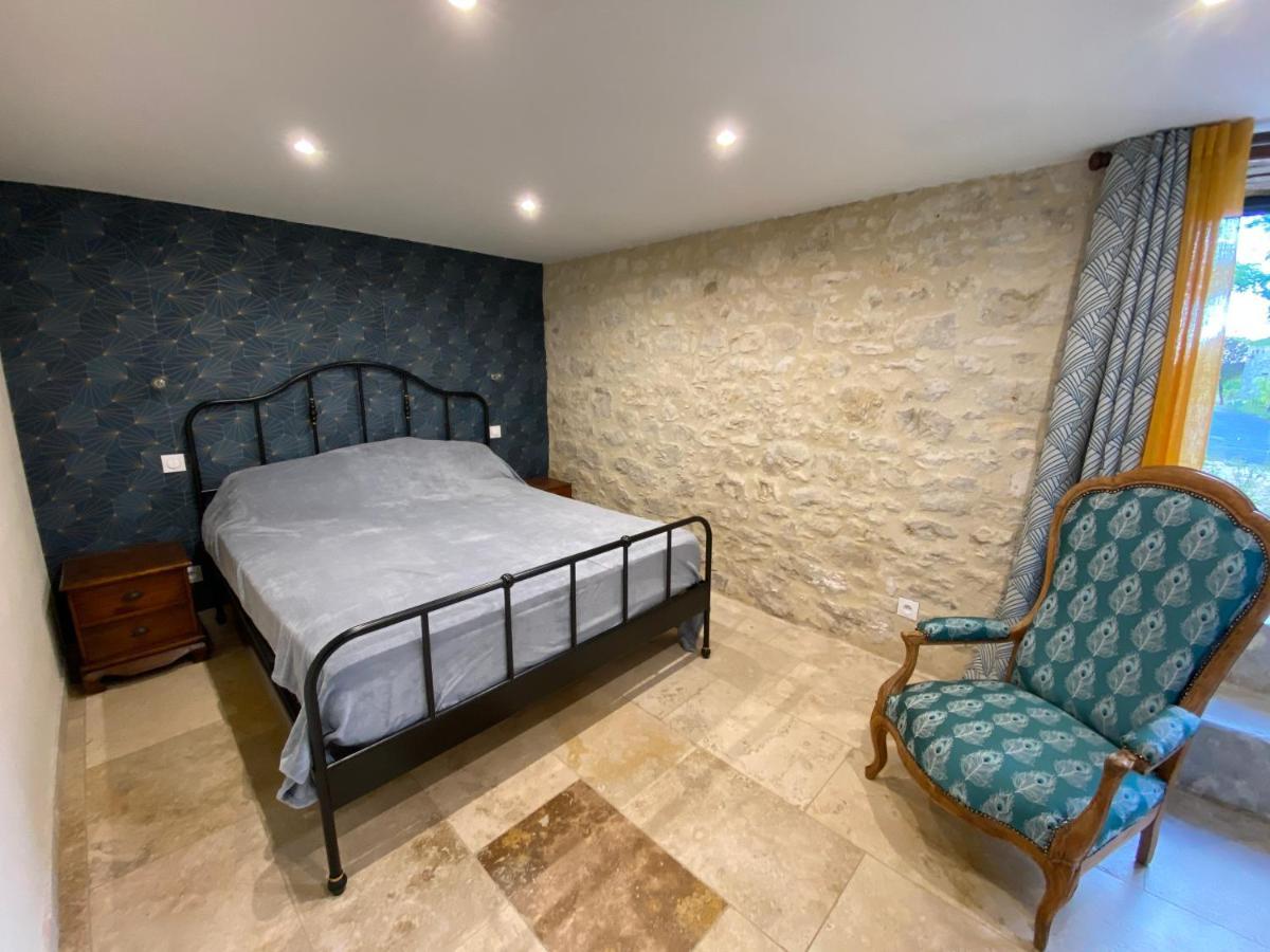 Maison De Village, Charme Et Confort Mauroux  Екстериор снимка