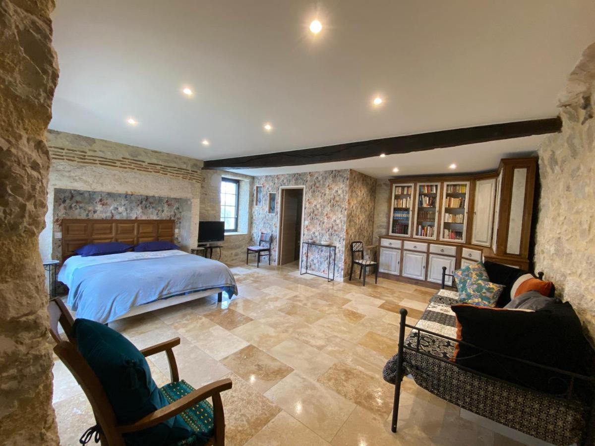 Maison De Village, Charme Et Confort Mauroux  Екстериор снимка